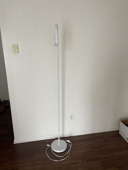 Minimalist White Floor Lamp (Modern Design) Like New
