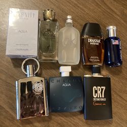 8 Variety Men's Cologne Fragrances