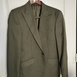 Mens Green Suit Jacket