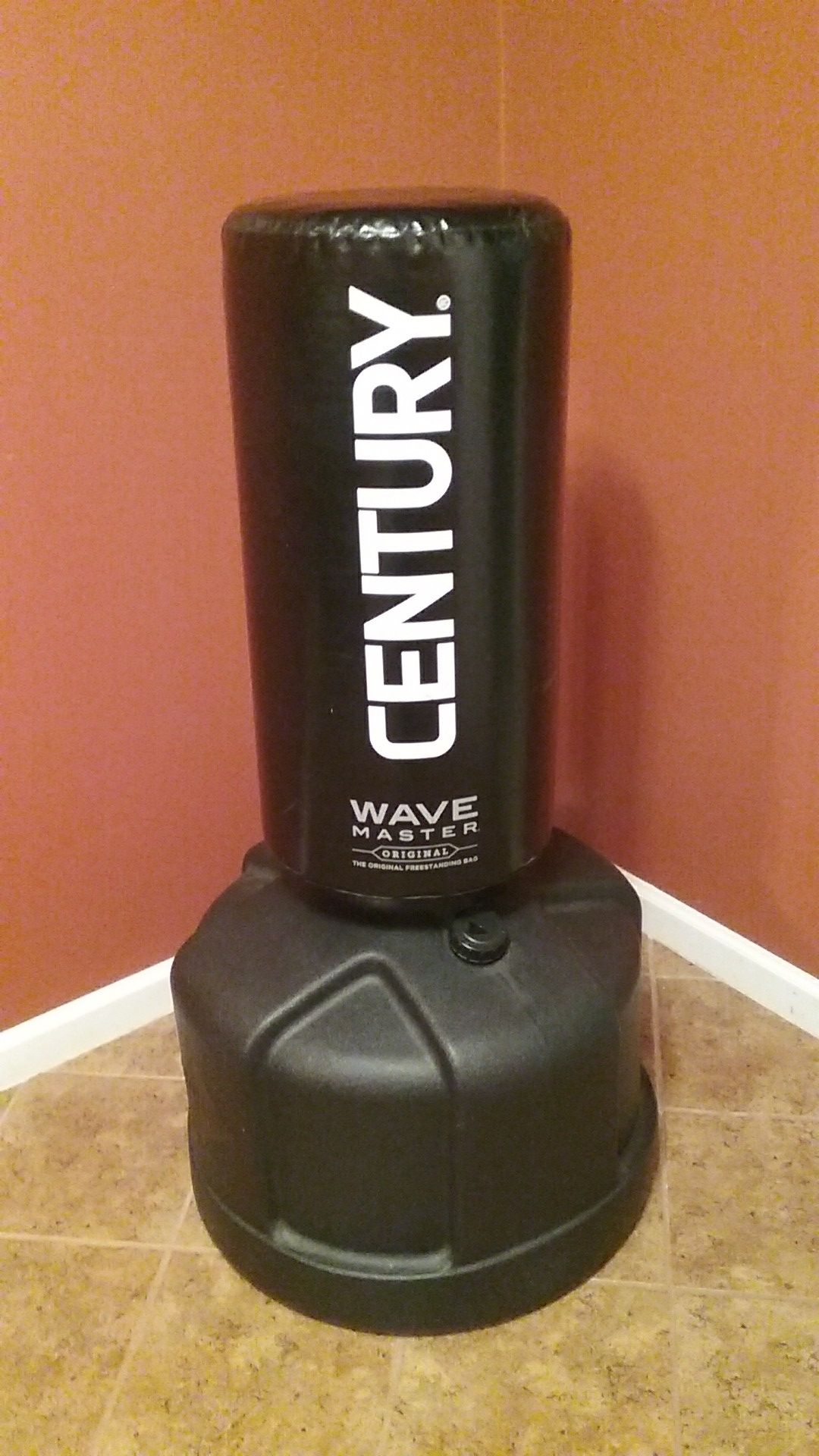 The Original Wavemaster Training Bag Black by Century - Punching Bag