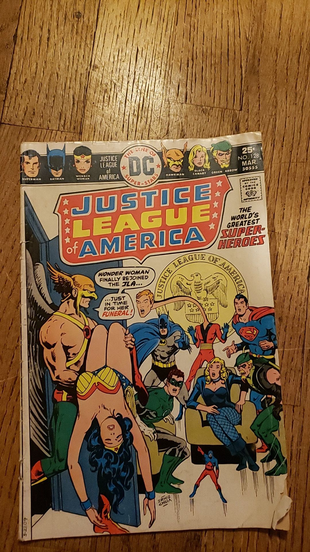 comics DC Justice League of America