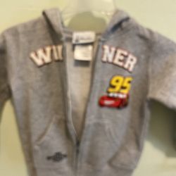 Disney  CARS HOODIE  SIZE 3t 