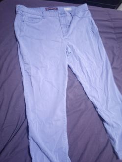 Purple Gloria Vanderbilt jeans, size 18