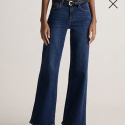 Quince Bella stretch Wide-Leg Jeans/ Midnight blue /28/30