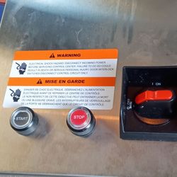 Industrial Control Panel Start Stop Switch