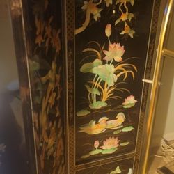 Asian Folding Screen Room Divider 