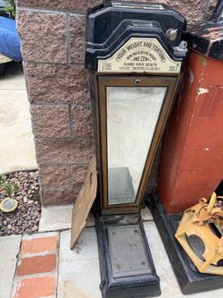 Coin op scales (two)