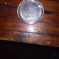 1897 Uncirculated Morgan Silver Dollar