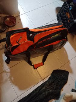 Hammer three ball bowling bag