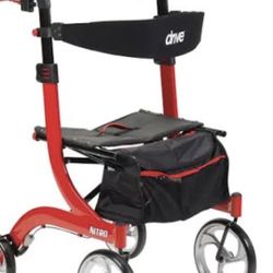 NITRO DRIVE WALKER CHAIR FOLDABLE. LIGHT WEIGHT ASKING 80  FIRM CASH ONLY 