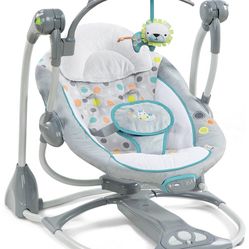 Ingenuity ConvertMe Swing-2-Seat Battery-Saving Portable Baby Swing
