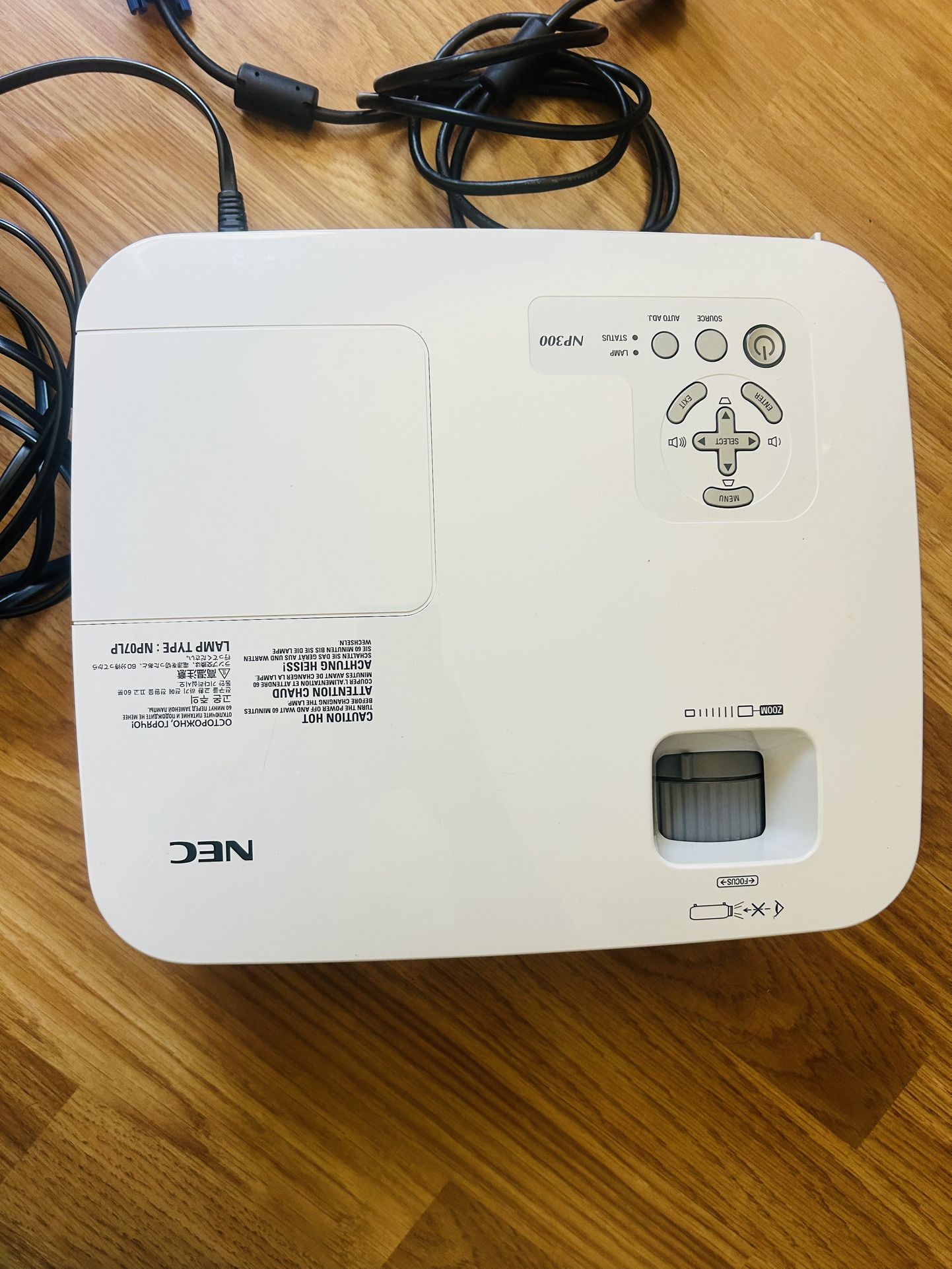 NEC NP300 Projector