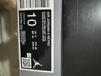 Jordan 9 Retro Men Olive Size 10