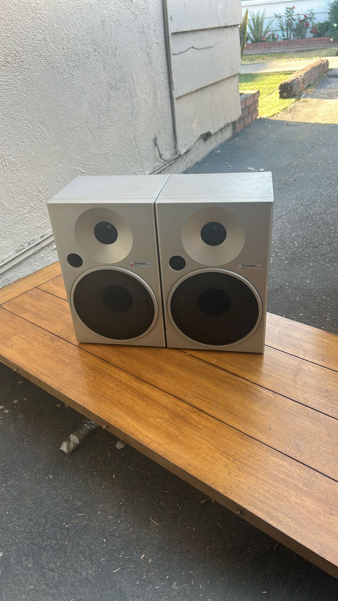 Technics Speakers Working Ok 