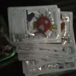 Rare Pokemon Sliver Steel Tune collectable Power Up Pokemon Gods 