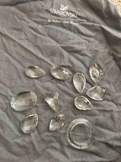 Assorted Faceted Glass Crystal Lot – Great for Photography, Crafts & Decor