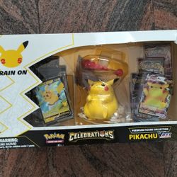 Pokemon Celebrations Premium Pikachu Figure Collection NEW