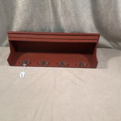 Shelf Unit With Hooks