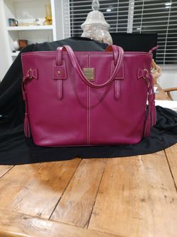 Purple Dooney And Bourke Purse