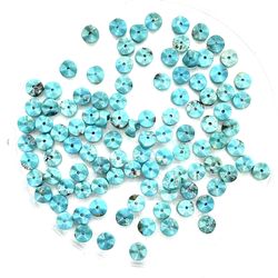 Turquoise Special Cut Beads. 407