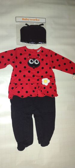 Baby ladybug outfit