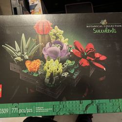 Succulents lego set