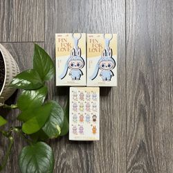 Pop Mart Labubu The Monsters Pin For Love Series Vinyl Plush Pendant (A-M) Single Blind Box