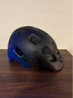 Bell Bike Helmet- blue and black- (Like New Condition)
