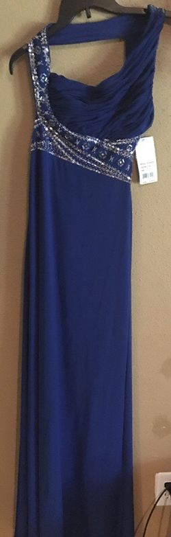 Royal Blue formal dress