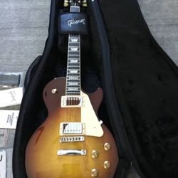 GIBSON LES PAUL STUDIO FIGURED TOP ICED TEA NEW GUITAR