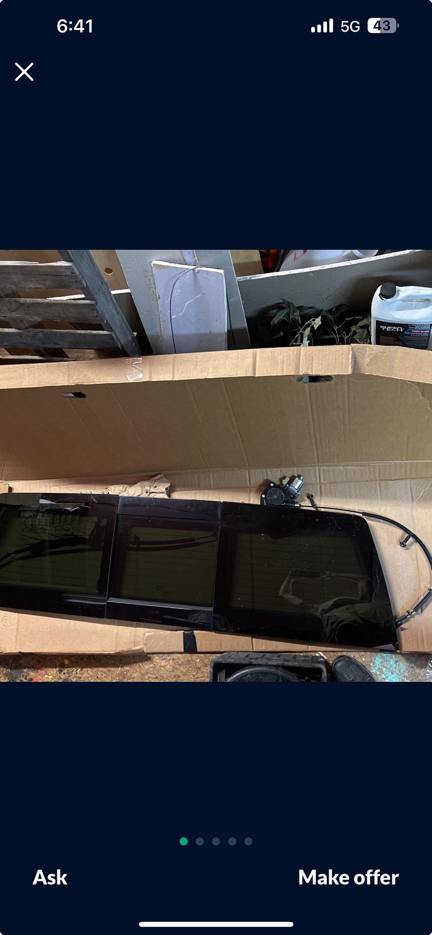 Rear Cab Window For Truck   Truck Window 