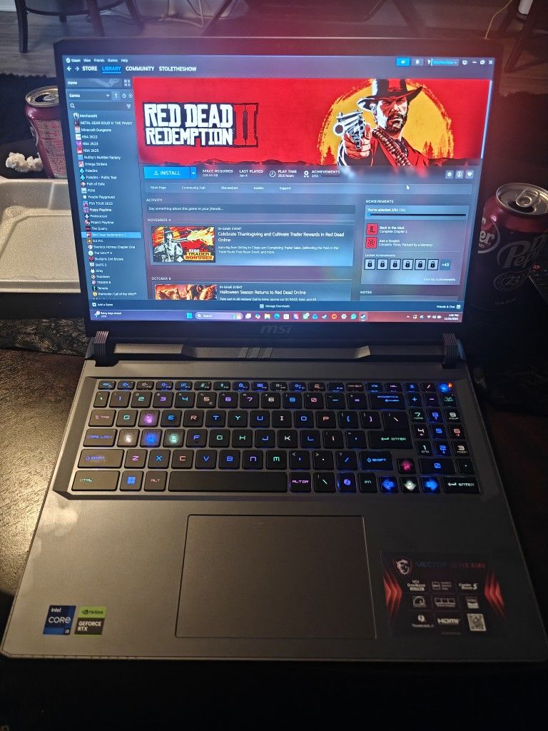 Brand New MSI   Vector Gaming Laptop