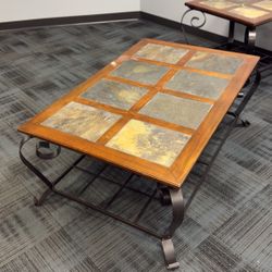 Coffee and matching end tables