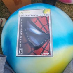 Xbox  Spiderman Game Disc