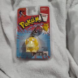 Pokemon Psyduck Light Up Keychain 1998