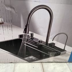 Waterfall Kitchen Sink