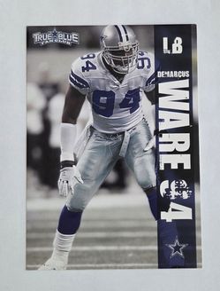 Dallas Cowboys True Blue Player Cards! Demarcus Ware, Dez Bryant,  & Felix Jones!