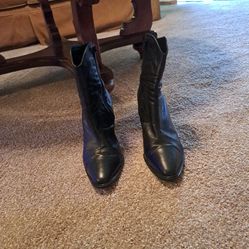 Sleek Black Ankle Boots