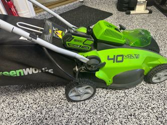40v battery lawnmower