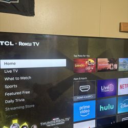 55’ TCL Roku Tv