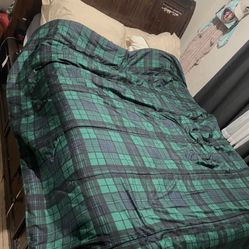 Queen Size Bed Frame With Mattress 