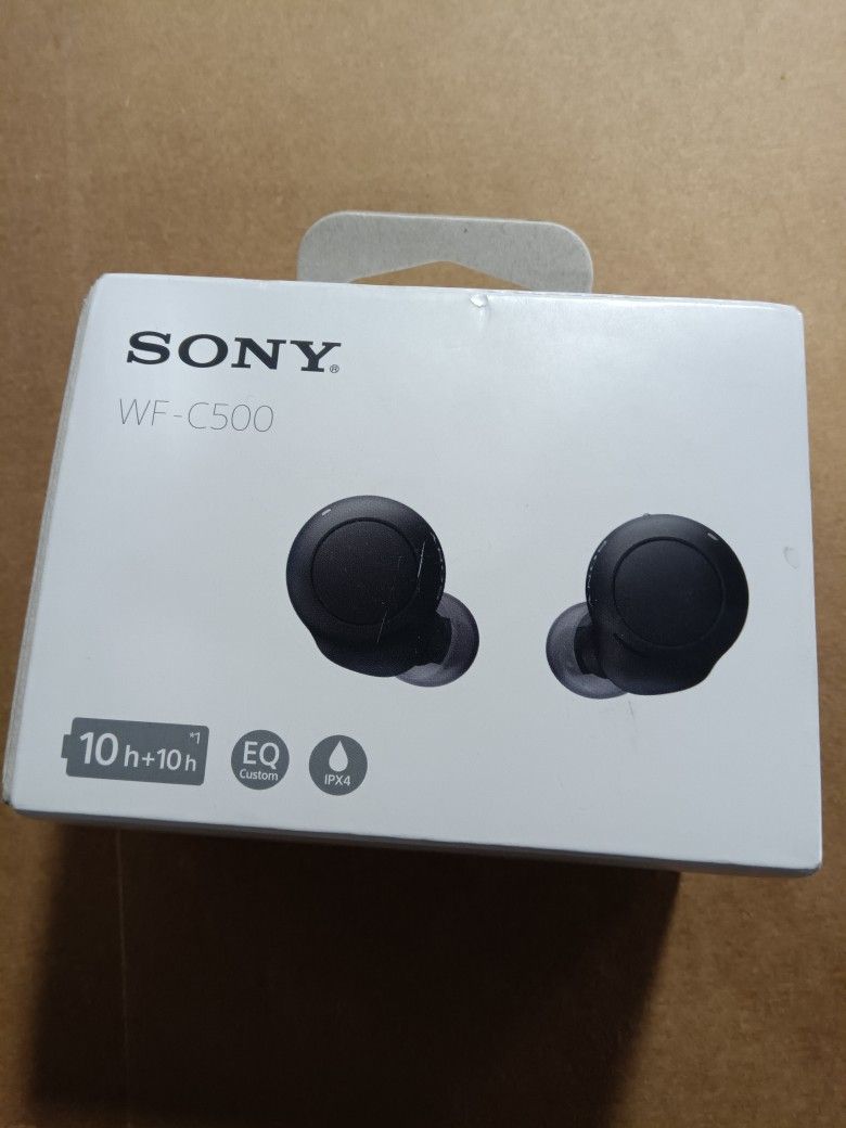 Wf C500 Sony Company Earphones Sony Wf C500 IPX4 Water Resistance