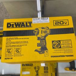 DEWALT - DCF911B 20V MAX 1/2” Cordless Impact Wrench w/ Hog Ring (Tool-Only)