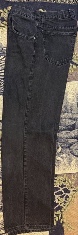 black jeans The Original Arizona Jean Premium Denim Relaxed size 34X32