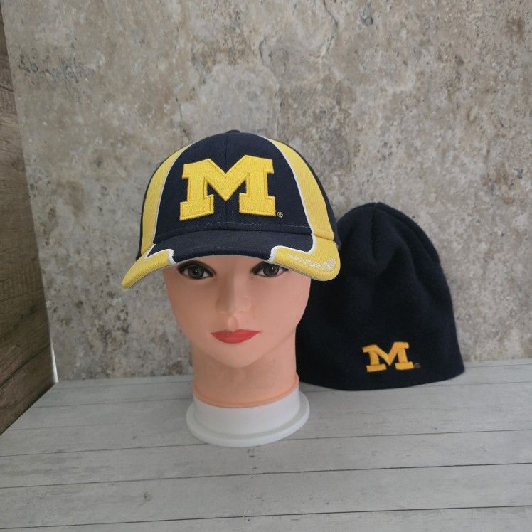 University Of Michigan Wolverines Signatures Navy Cap &Beanie (Verizon Wireless)