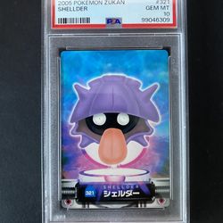 2005 Pokémon Zukan Shellder 321 PSA 10