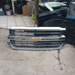 2016-2018 Chevy Silverado LTZ Chrome Grill OEM