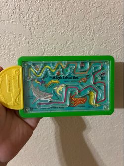 Mcdonalds Happy Meal 1994 Magic Schoolbus Maze Clipboard Complete