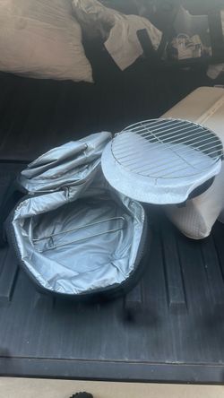Portable Charcoal Grill with Carry Bag