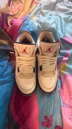 Air Jordan 4s White Cement